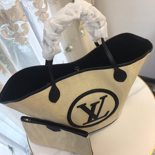 ルイヴィトンバッグ角部分ディテール